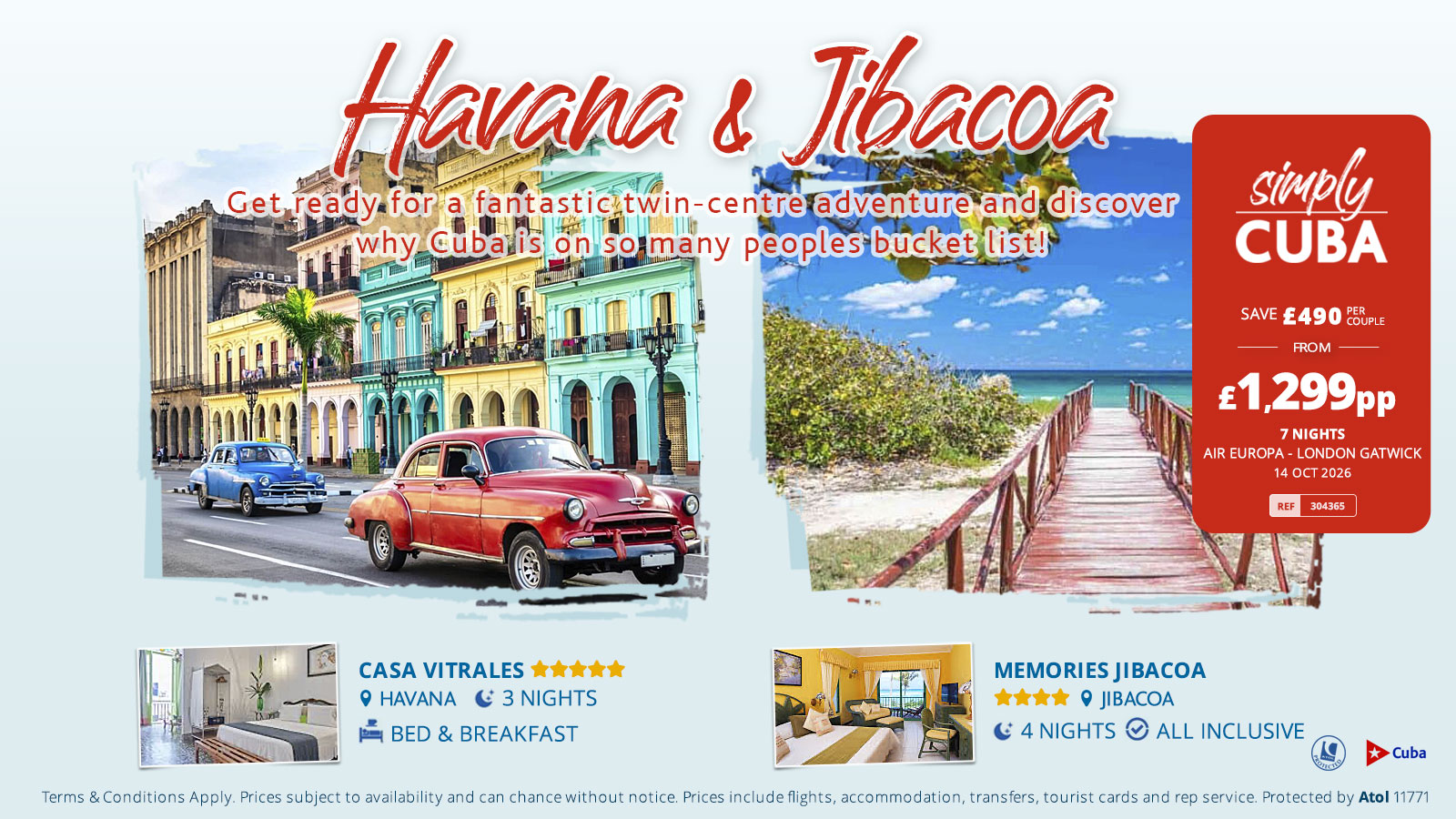Get ready for a fantastic twin-centre adventure and discover why Cuba is on so many peoples bucket list!